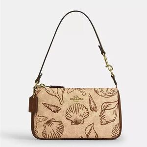 Coach Nolita 19 signature canvas with shell print